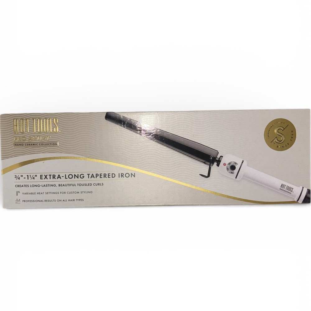 Hot Tools Extra-Long Tapered Curling Iron